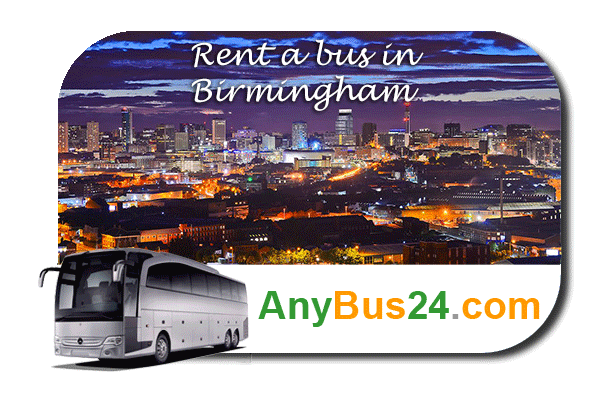 Rental of coach with driver in Birmingham