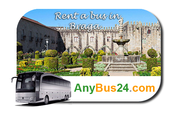 Rental of coach with driver in Braga