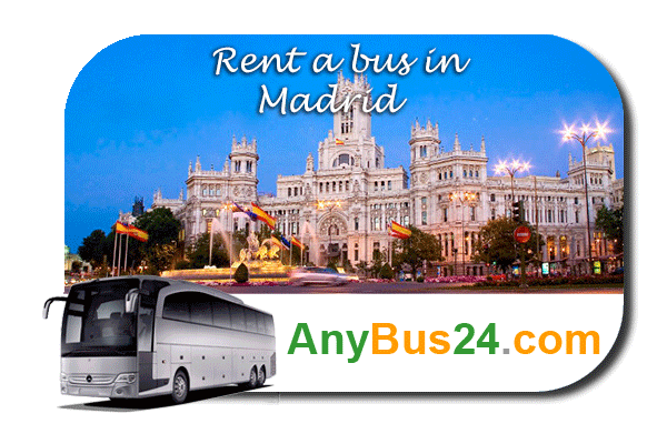 Rental of coach with driver in Madrid