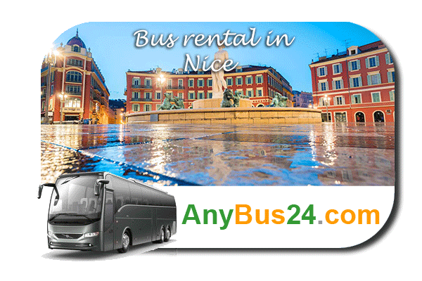 Rental of coach with driver in Nice
