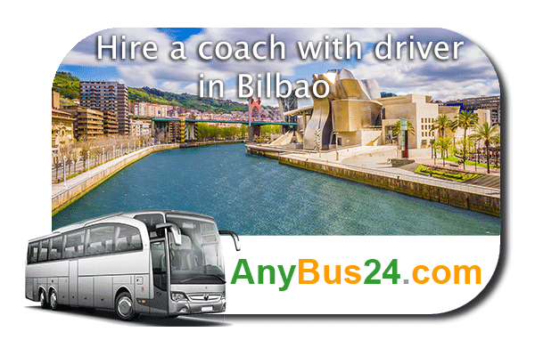 Hire a coach with driver in Bilbao