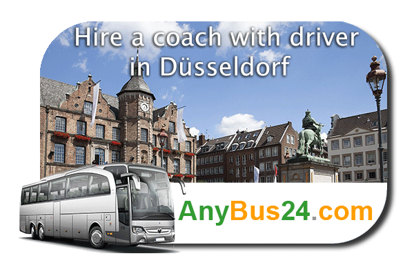 Hire a coach with driver in Düsseldorf
