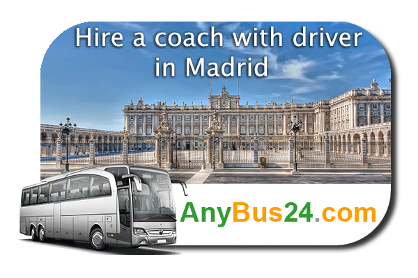Hire a coach with driver in Madrid