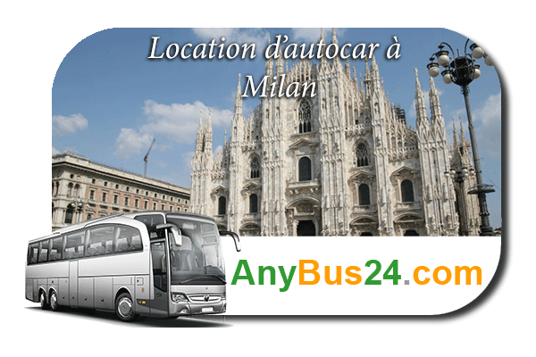 Location d'autocar à Milan