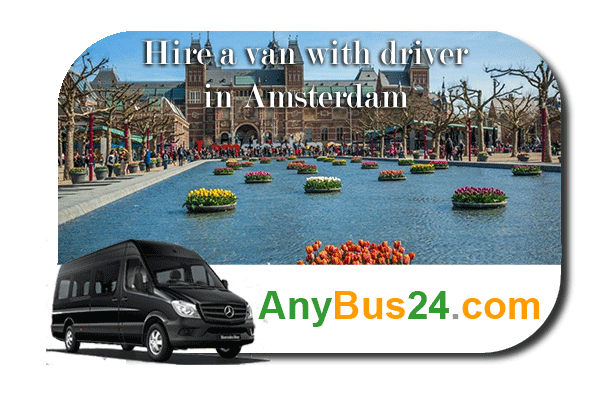 Hire a minibus with driver in Amsterdam