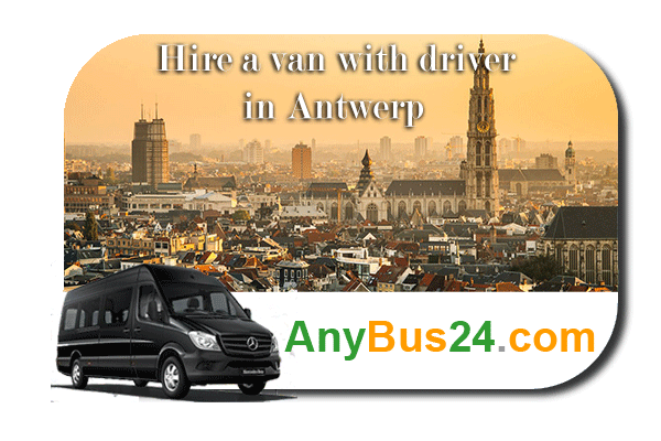 Hire a minibus with driver in Antwerp