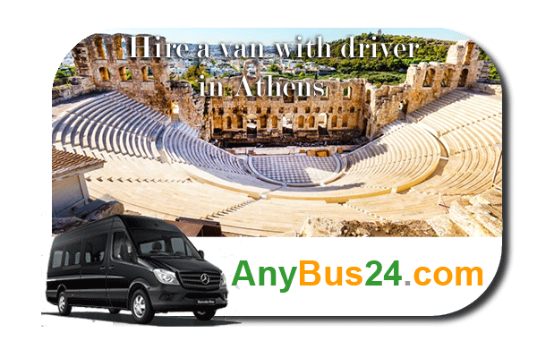 Hire a minibus with driver in Athens