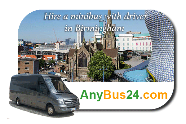 Hire a minibus with driver in Birmingham