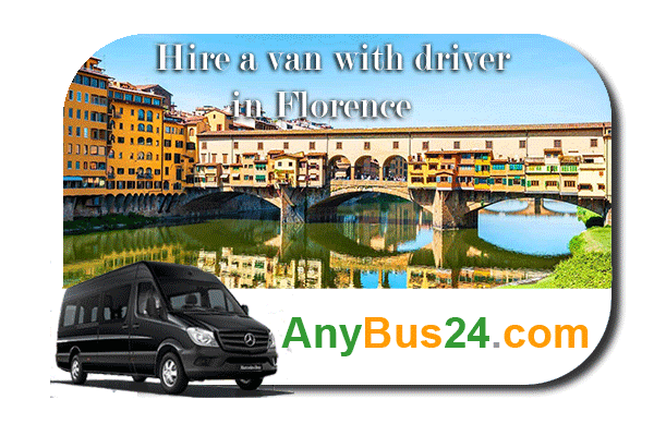 Hire a minibus with driver in Florence