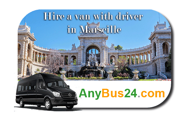 Hire a minibus with driver in Marseille