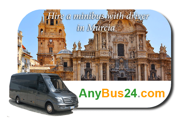 Hire a minibus with driver in Murcia