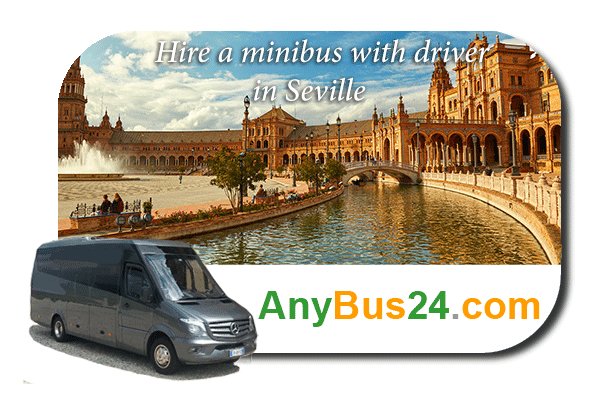 Hire a minibus with driver in Seville