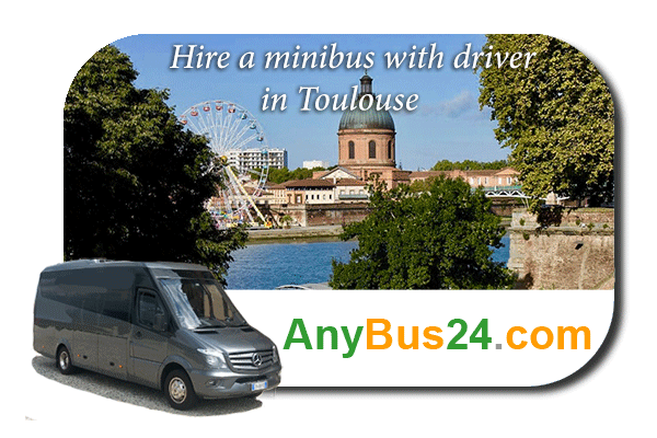 Hire a minibus with driver in Toulouse