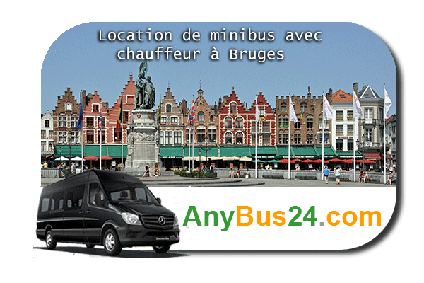 Louer un minibus avec chauffeur à Bruges