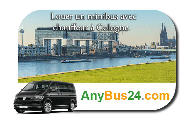 Location de minibus avec chauffeur à Cologne