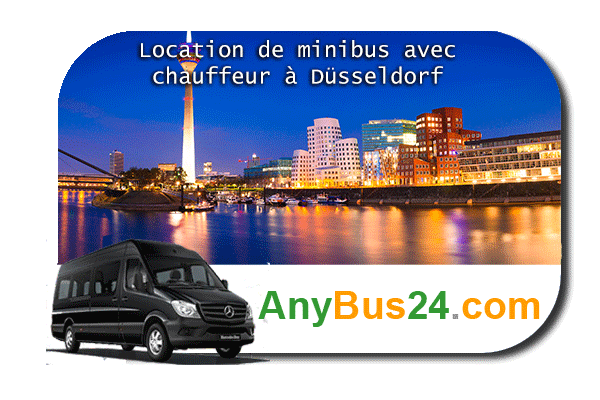 Louer un minibus avec chauffeur à Düsseldorf