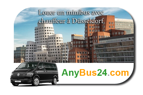 Location de minibus avec chauffeur à Düsseldorf