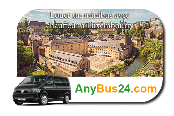 Location de minibus avec chauffeur à Luxembourg