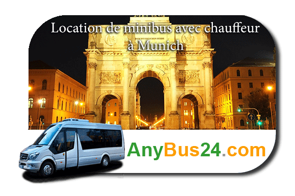 Location de minibus avec chauffeur à Munich