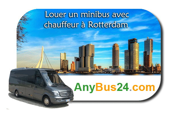 Location de minibus avec chauffeur à Rotterdam