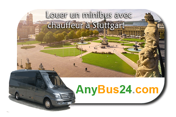 Location de minibus avec chauffeur à Stuttgart