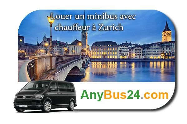 Location de minibus avec chauffeur à Zurich